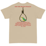 End The Death Penalty 2 (Back Print) - T-Shirt