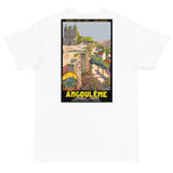 Chemin de fer de l’État Angoulême (Back Print) - Eugène Vavasseur, Aesthetic T-Shirt