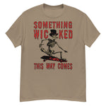 Something Wicked This Way Comes - Skeleton Skateboard Meme, Oddly Specific T-Shirt