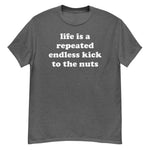 Life Is A Repeated Endless Kick To The Nuts - Oddly Specific Meme T-Shirt