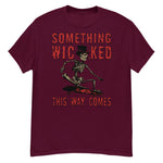 Something Wicked This Way Comes - Skeleton Skateboard Meme, Oddly Specific T-Shirt