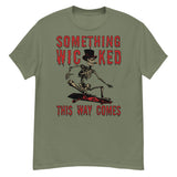 Something Wicked This Way Comes - Skeleton Skateboard Meme, Oddly Specific T-Shirt