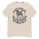 If She's Your Girl Why Is She Answering My Riddles Three? - Oddly Specific Meme, Sphinx T-Shirt