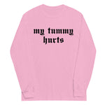 My Tummy Hurts - Oddly Specific, Meme, Ironic, Cursed Long-Sleeved Shirt