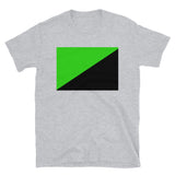 Eco-Anarchist Flag - Anarchism, Socialist, Anti-Capitalist, Climate Change T-Shirt