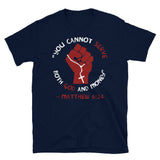 You Cannot Serve Both God And Money - Liberation Theology T-Shirt