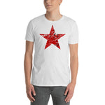 Faded Red Star - Socialist, Leftist, Communist T-Shirt