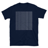 40% Of Police Officers Are Domestic Abusers (Repeating) - T-Shirt