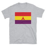 International Brigades Flag - Socialist, Spanish Civil War, Revolutionary Catalonia T-shirt