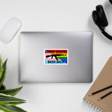 Armed Queers Bash Back - LGBTQ, Queer, AK47 Sticker