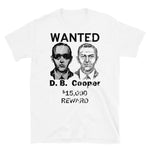 DB Cooper Wanted Poster - Criminal, FBI, Plane Hijacking, Unsolved, Robbery T-Shirt