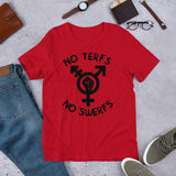 No Terfs No Swerfs - LGBTQ Transgender, Sex Worker T-Shirt