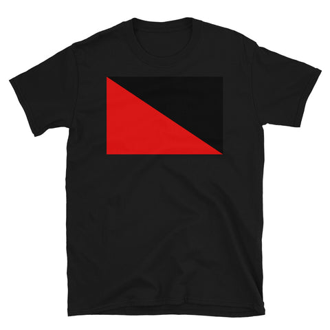 Anarcho-Communist Flag - Leftist, Anarchist, Libertarian Socialist T-Shirt