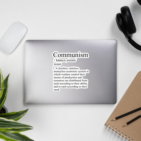 Communism Definition - Sticker