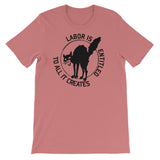 Labor Is Entitled To All It Creates - IWW Sabo-Tabby T-Shirt