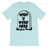 Wish U Were Here - Pastel Goth, Soft Grunge, Tombstone, Kawaii Aesthetic T-Shirt