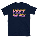 Yeet The Rich - Eat The Rich, Socialist, Vaporwave Aesthetic T-Shirt