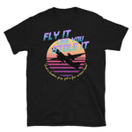 Fly It Like You Stole It - Sky King, Vaporwave, Aesthetic T-Shirt