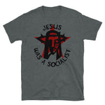 Jesus Was A Socialist Red Star - Liberation Theology, Radical Christianity, Socialism, Leftist, Social Justice T-Shirt