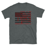 There Is No Flag Large Enough - Anti Imperialist, Anti Imperialism, Anti War, Socialist, Anarchist T-Shirt