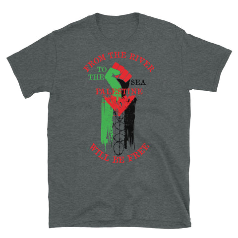 From The River To The Sea - Free Palestine, Palestinian, Anti Imperialist, Anti Colonial T-Shirt