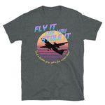 Fly It Like You Stole It - Sky King, Vaporwave, Aesthetic T-Shirt