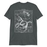 Ursa Major and Minor Constellation Map - Aesthetic, Astronomy, Space T-Shirt