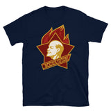 Young Pioneers Pin - Soviet Propaganda, Socialist, Communist, Lenin T-Shirt
