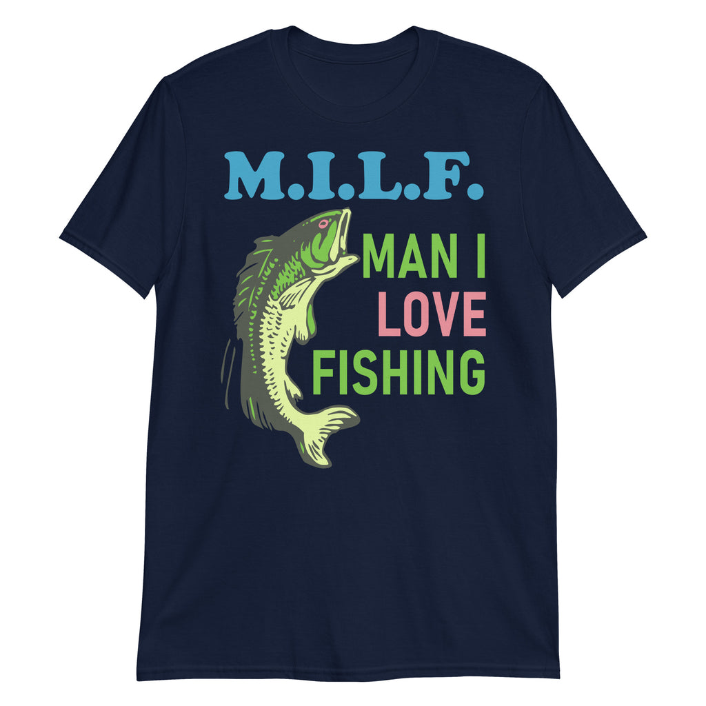 I Love Fishing More Than My Wife Oddly Specific Meme T-shirt -  UK