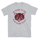 An Injury To One Is An Injury To All - Solidarity, Labor Union, Cat, Leftist, Socialist T-Shirt