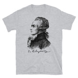 Maximilien de Robespierre Sketch - French Revolution, Jacobin, Revolutionary, Historical T-Shirt