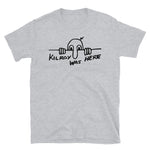 Kilroy Was Here - World War II, WW2, Historical, History, Graffiti, Meme T-Shirt