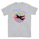 Fly It Like You Stole It - Sky King, Vaporwave, Aesthetic T-Shirt