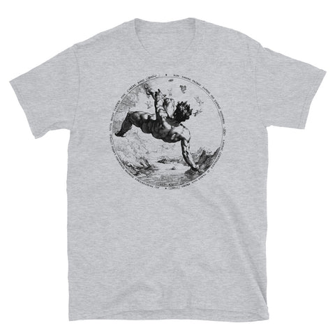 Phaeton - Hendrick Goltzius, Icarus, Greek Mythology, Aesthetic, Goth T-Shirt