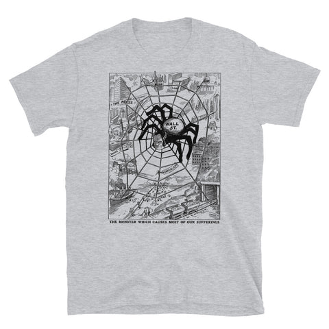 The Monster Which Causes Most Of Our Suffering - IWW, Anti Capitalist, Socialist T-Shirt