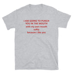 Going To Punch You In The Mouth With My Mouth - Oddly Specific, Meme T-Shirt