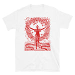 A Garland For May Day Red - Refinished Walter Crane, Socialist, Socialism, Leftist, Anarchist, Labor Rights T-Shirt