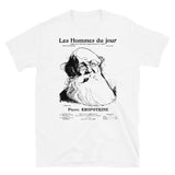 Peter Kropotkin Les Hommes du Jour Cover - Anarchist, Socialist, Anarcho-Communist, Philosopher T-Shirt