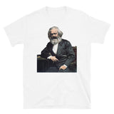 Karl Marx Colorized Portrait - Marxist, Socialist, Philosopher, Historical T-Shirt