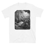 The Angel Appearing to Balaam - Gustave Doré, La Grande Bible de Tours, Aesthetic, Gothic, Metal T-Shirt