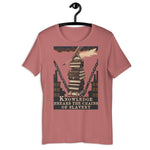 Knowledge Breaks The Chains Of Slavery Translated - Soviet Propaganda, Literacy, USSR, Communist T-Shirt