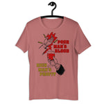 Poor Man's Blood, Rich Man's Profit - Anti War, No War But Class War, Leftist, Socialist T-Shirt