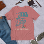 Stop The War! Translated - Soviet Propaganda, Anti War, Anti Imperialist T-Shirt