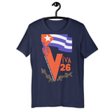 Viva 26 - Cuban Revolution, Historical Propaganda, Socialist Reproduction T-Shirt