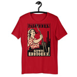 Women Workers Take Up Your Rifles! - Soviet Propaganda, Socialist, Leftist, Feminist T-Shirt